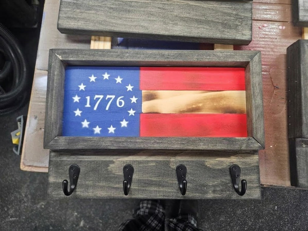Patriotic Key Holder