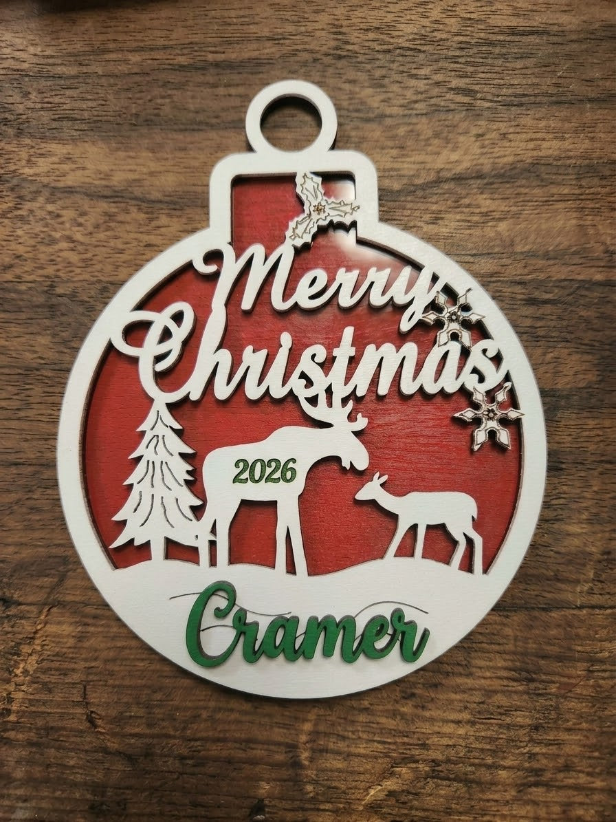 Personalized Christmas Ornament