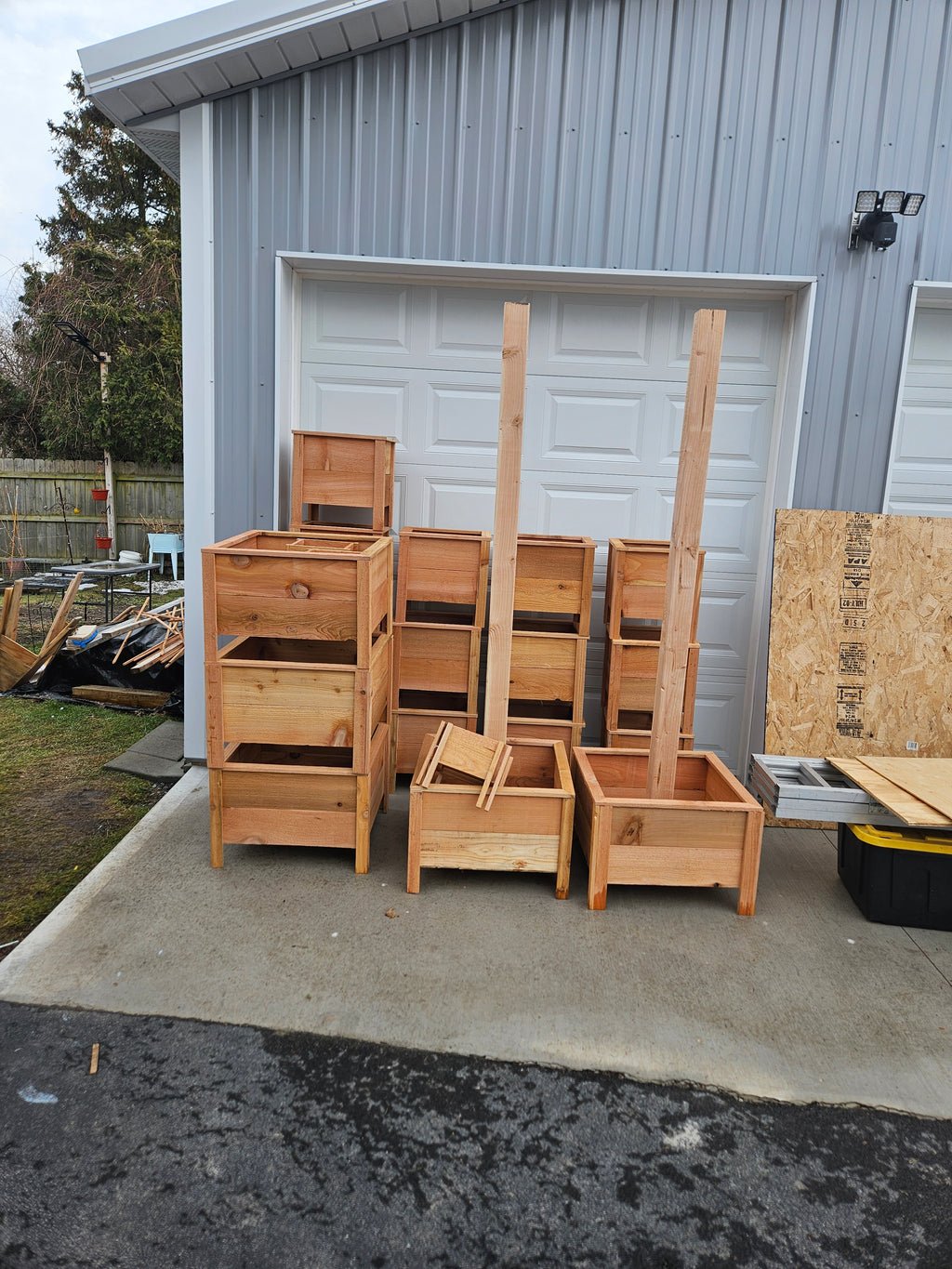Cedar Planters