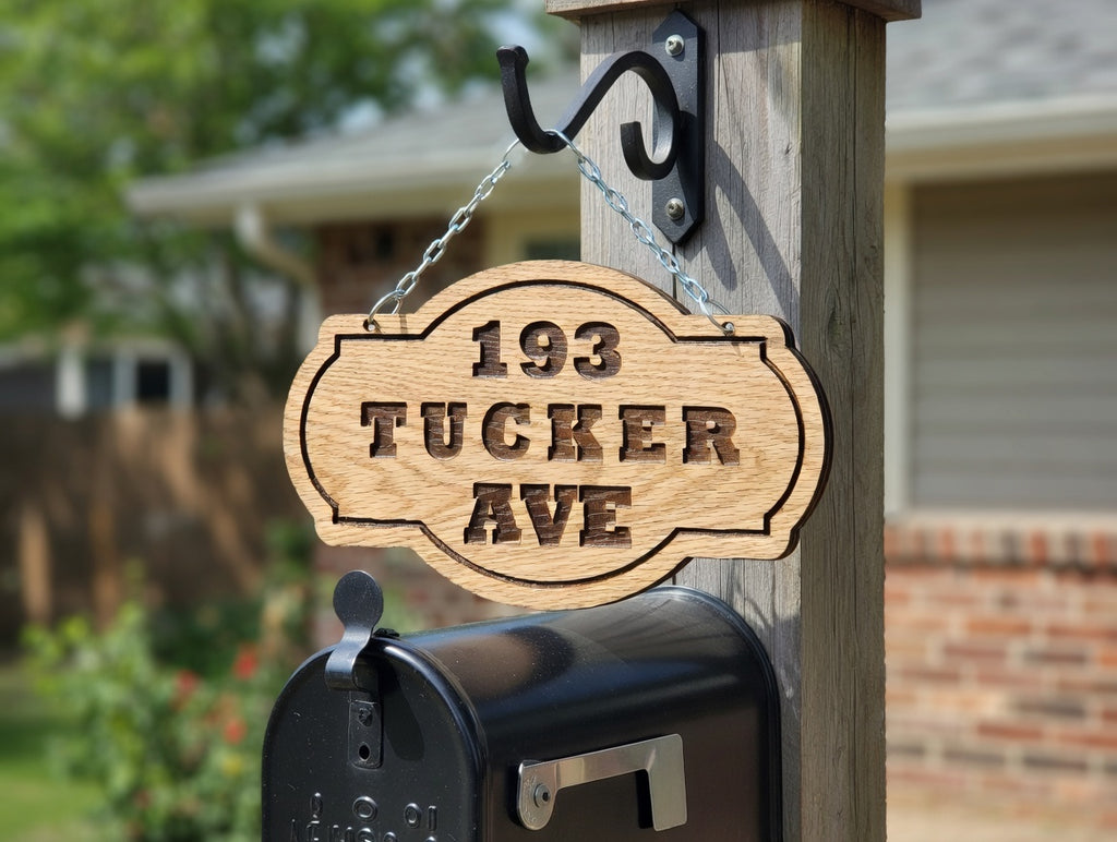 Address sign