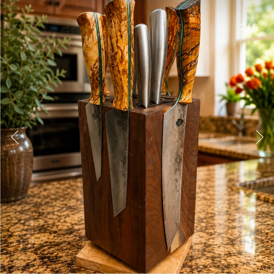360° rotating magnetic knife holder